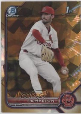 Cooper Hjerpe [Sapphire Gold Refractor] #BDC-95