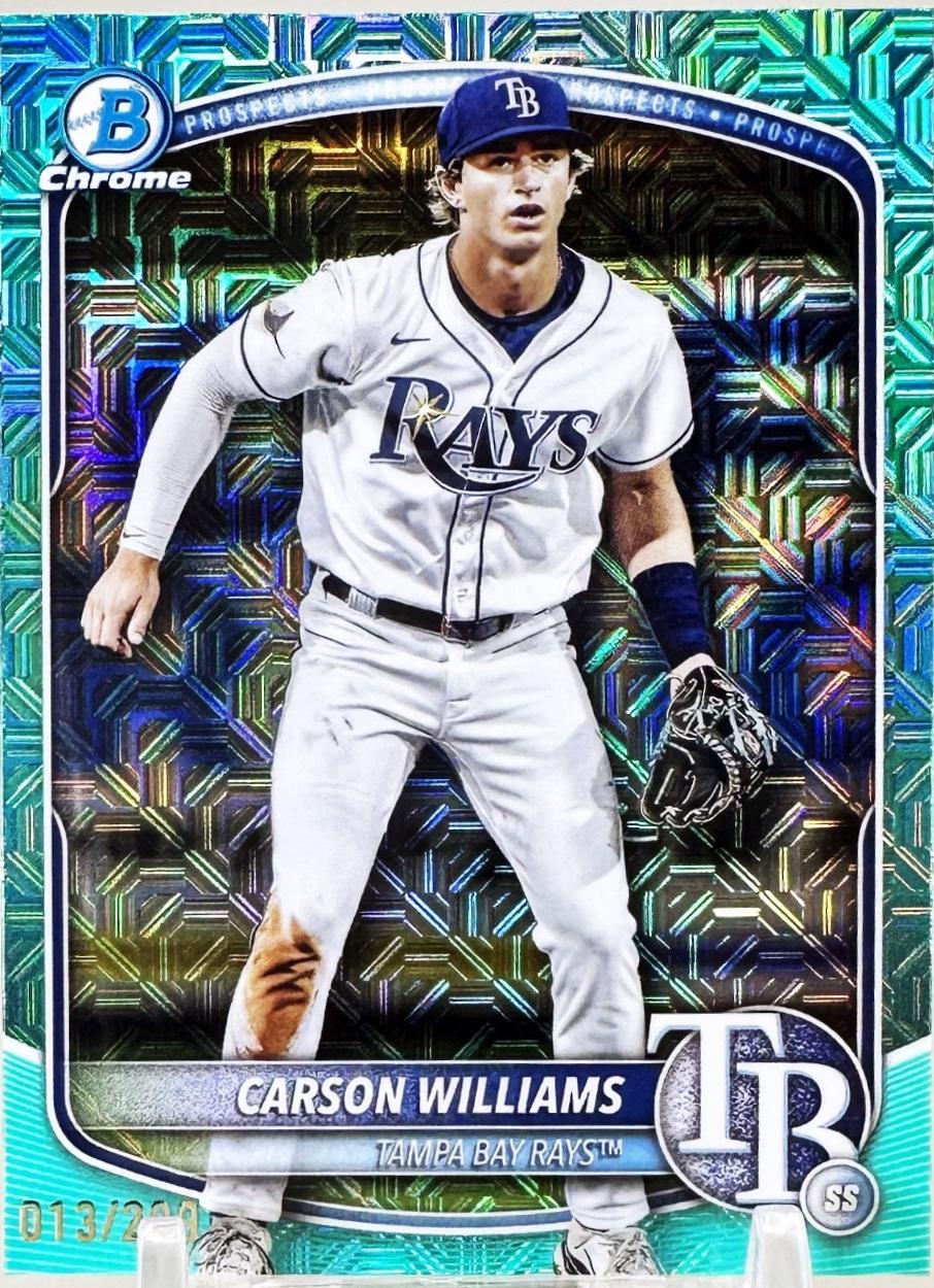 Carson Williams [Aqua Mega Refractor] #BCP-234
