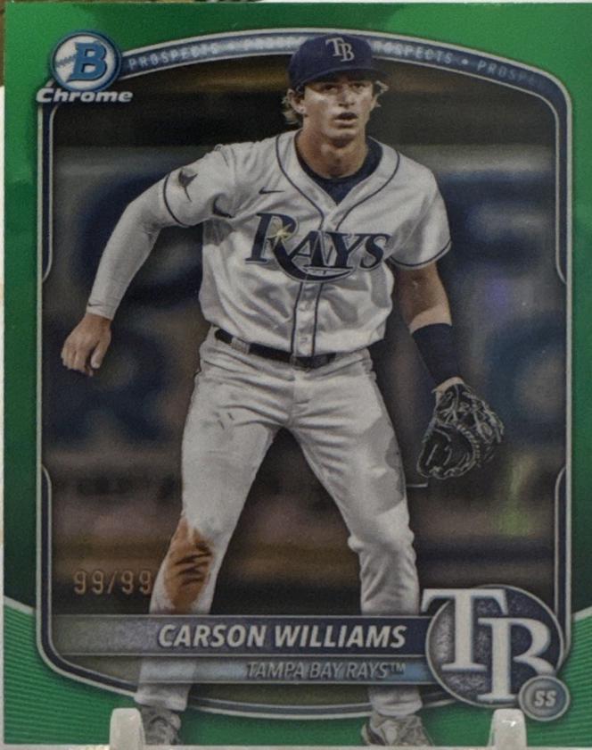 Carson Williams [Green Mega Refractor] #BCP-234