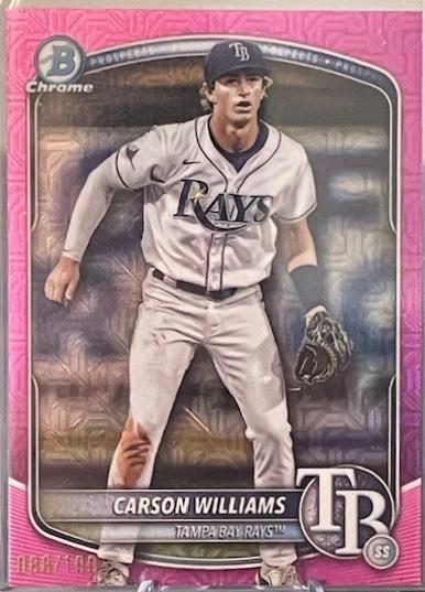 Carson Williams [Pink Mega Refractor] #BCP-234
