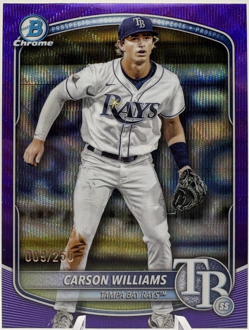 Carson Williams [Purple Mega Refractor] #BCP-234