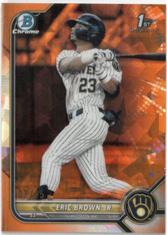 Eric Brown Jr. [Sapphire Orange Refractor] #BDC-48