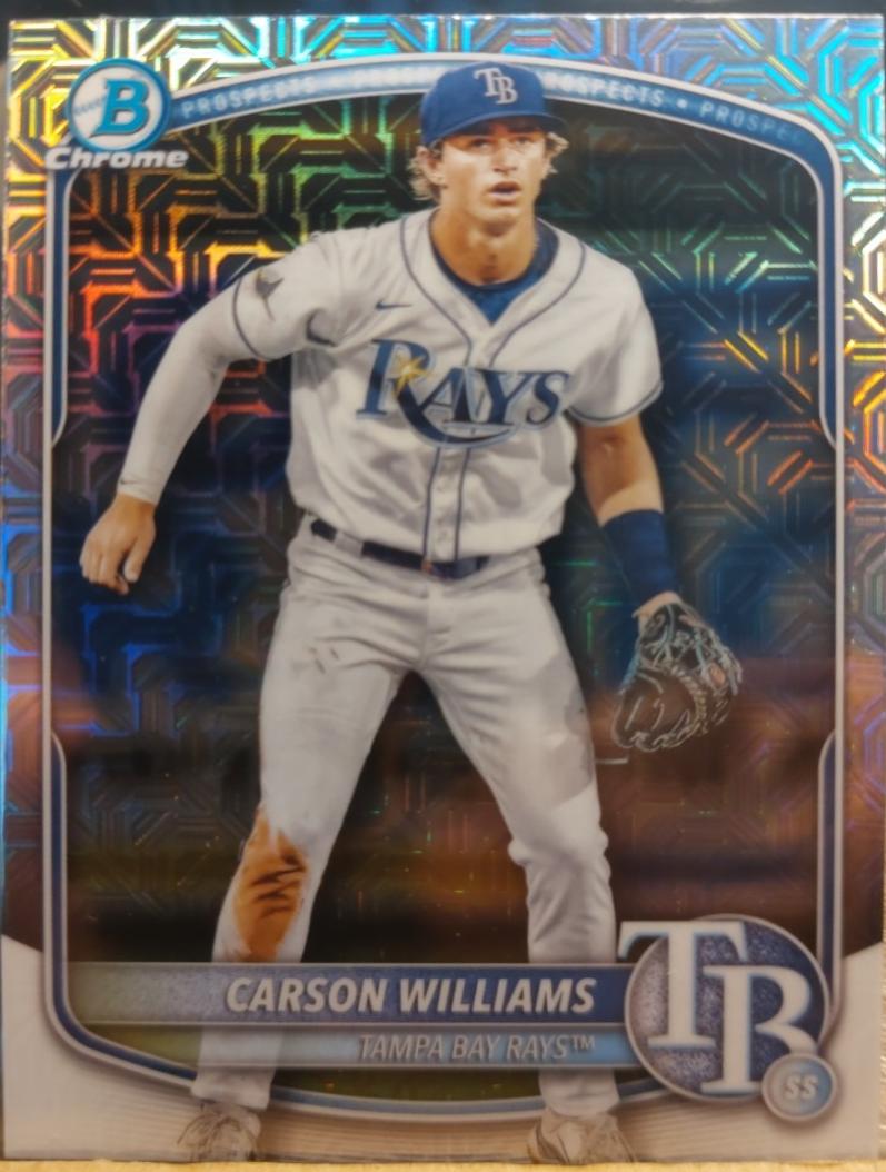 Carson Williams [Rose Gold Mojo Mega Refractor] #BCP-234