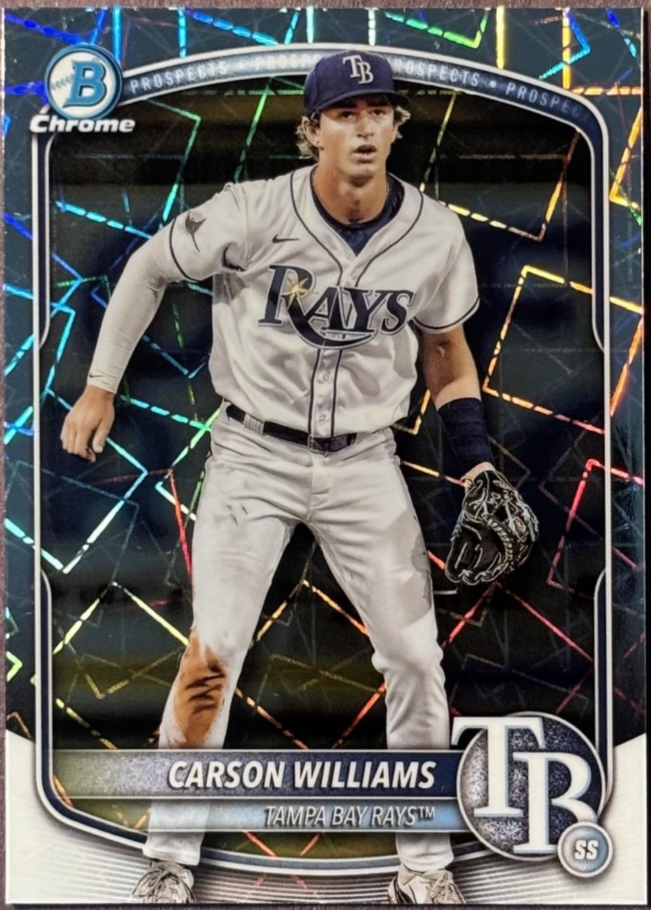 Carson Williams [Yellow Mega Refractor] #BCP-234