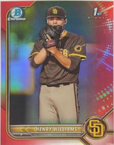 Henry Williams [Red Refractor] #BDC-119