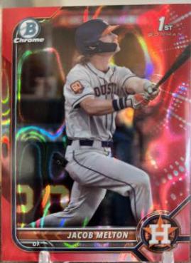Jacob Melton [Red Lava Refractor] #BDC-135