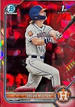 Jacob Melton [Sapphire Red Refractor] #BDC-135