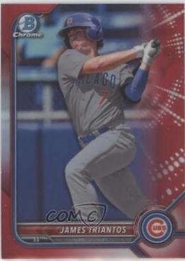 James Triantos [Red Refractor] #BDC-166