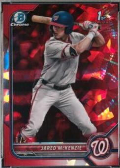 Jared McKenzie [Sapphire Red Refractor] #BDC-5