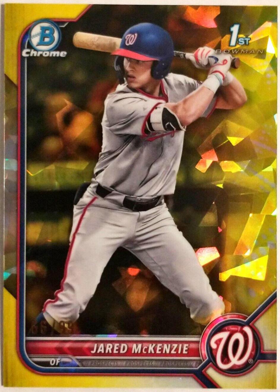 Jared McKenzie [Sapphire Yellow Refractor] #BDC-5
