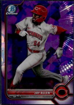 Jay Allen [Sapphire Purple Refractor] #BDC-192