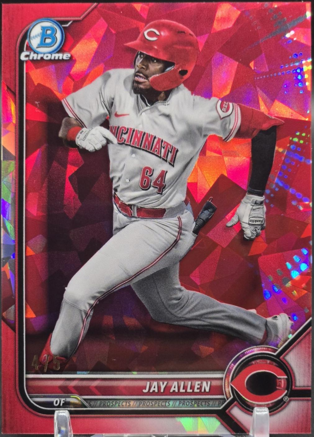 Jay Allen [Sapphire Red Refractor] #BDC-192