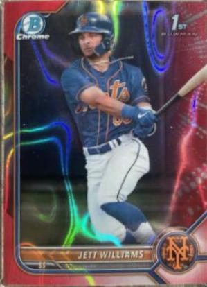 Jett Williams [Red Lava Refractor] #BDC-190