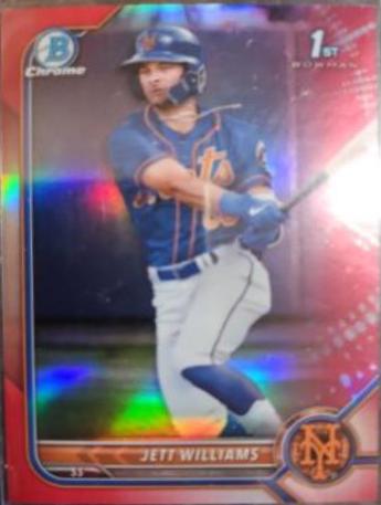 Jett Williams [Red Refractor] #BDC-190