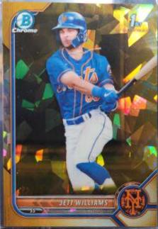 Jett Williams [Sapphire Gold Refractor] #BDC-190