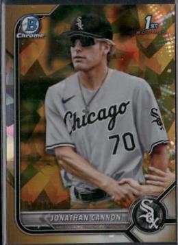 Jonathan Cannon [Sapphire Gold Refractor] #BDC-180