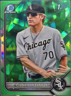 Jonathan Cannon [Sapphire Green Refractor] #BDC-180