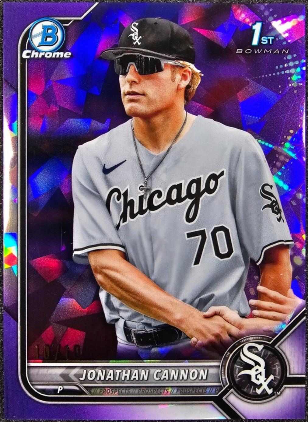 Jonathan Cannon [Sapphire Purple Refractor] #BDC-180