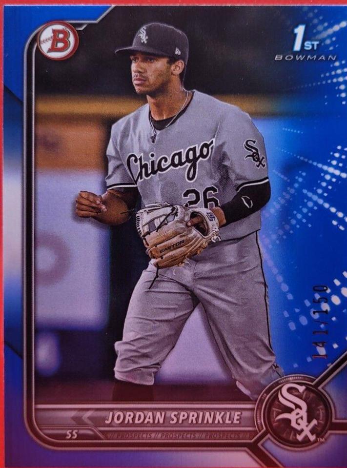 Jordan Sprinkle [Blue Refractor] #BDC-183