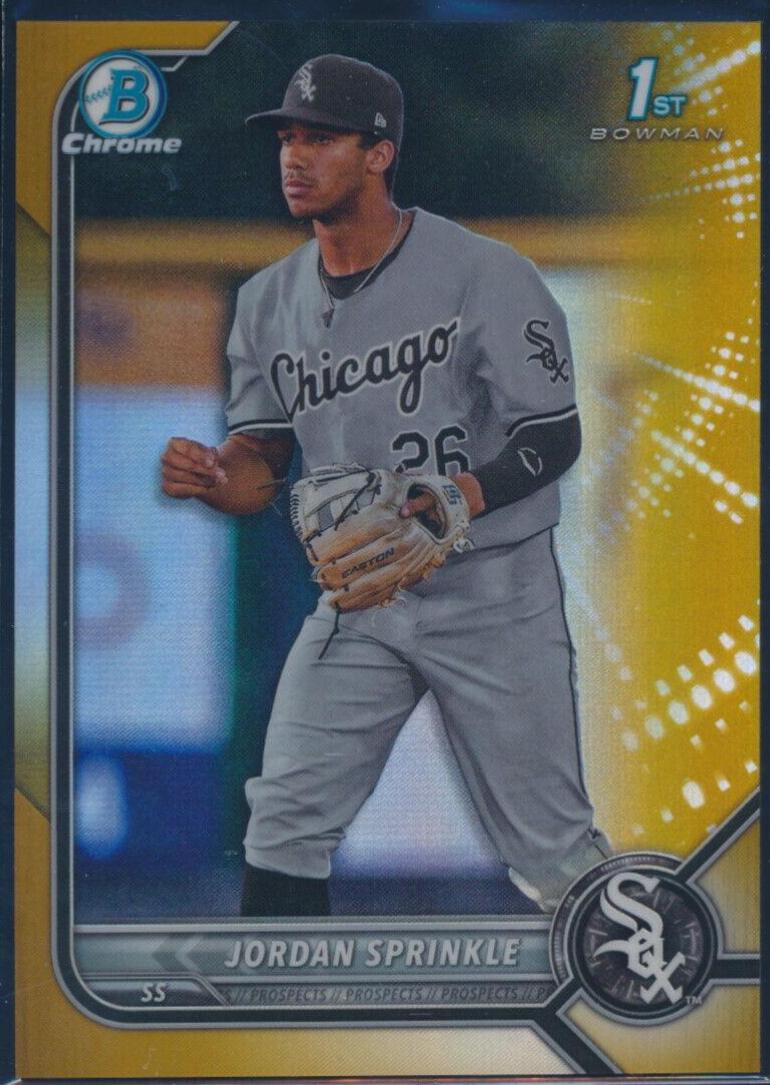 Jordan Sprinkle [Gold Refractor] #BDC-183