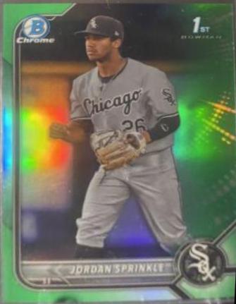 Jordan Sprinkle [Green Refractor] #BDC-183