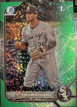 Jordan Sprinkle [Green Sparkle Refractor] #BDC-183