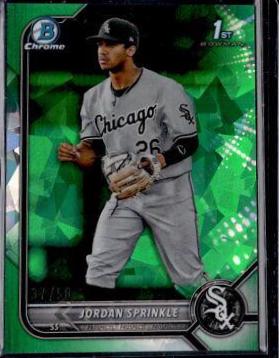 Jordan Sprinkle [Sapphire Green Refractor] #BDC-183
