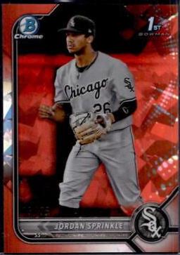 Jordan Sprinkle [Sapphire Orange Refractor] #BDC-183