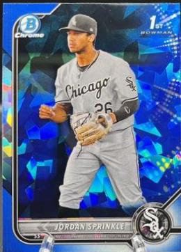 Jordan Sprinkle [Sapphire Refractor] #BDC-183