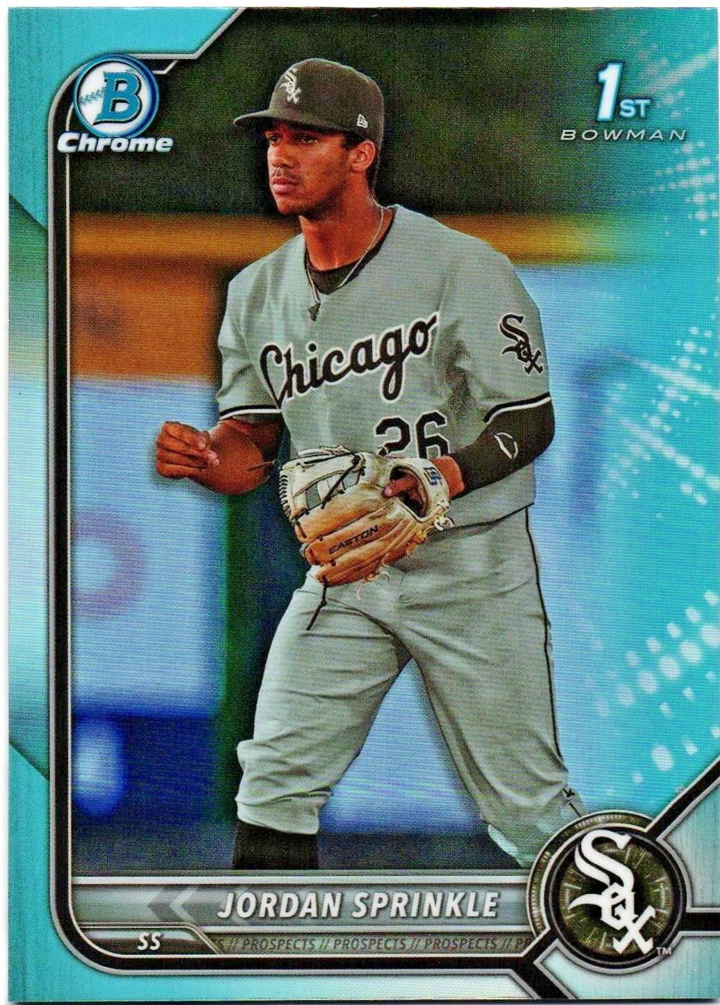 Jordan Sprinkle [Sky Blue Refractor] #BDC-183