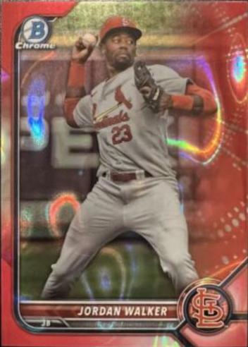 Jordan Walker [Red Lava Refractor] #BDC-36