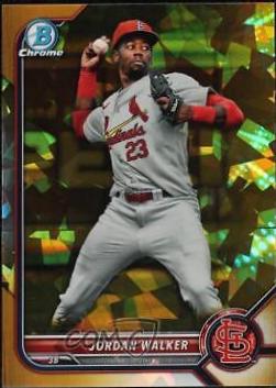 Jordan Walker [Sapphire Gold Refractor] #BDC-36
