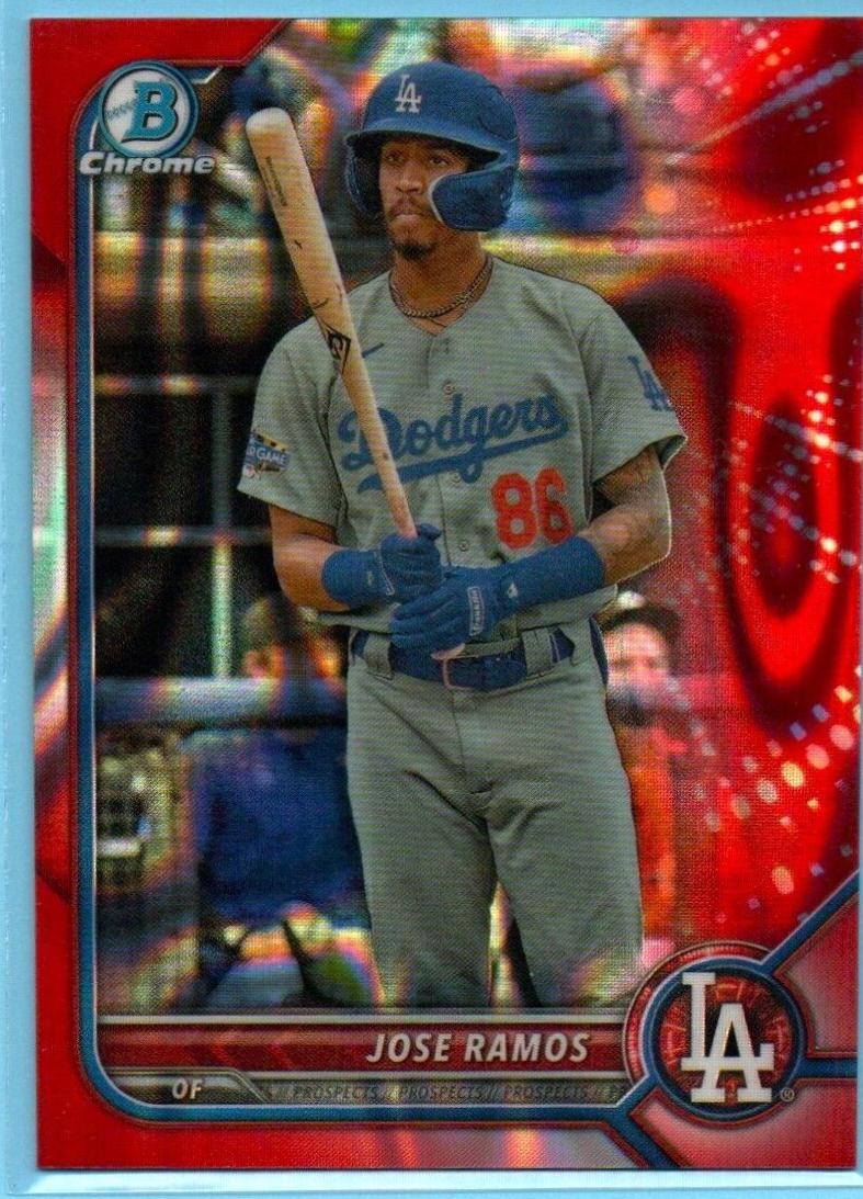 Jose Ramos [Red Lava Refractor] #BDC-102