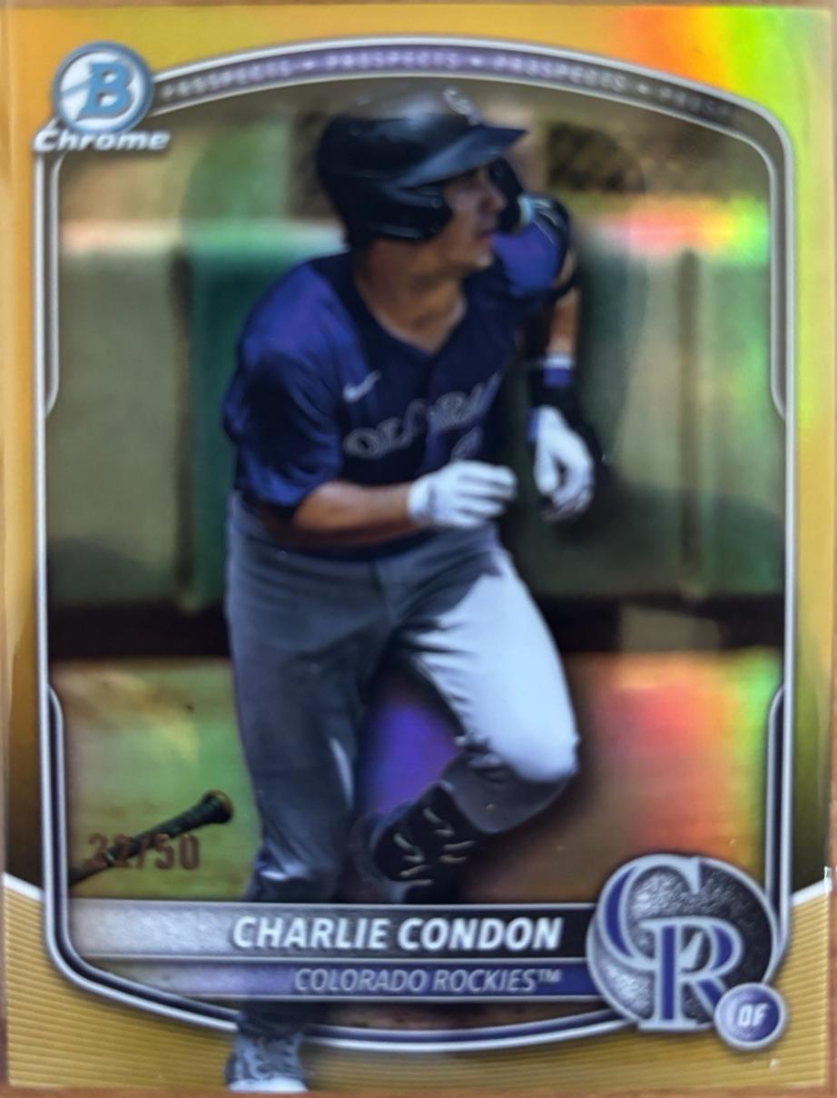 Charlie Condon [Gold Mega Refractor] #BCP-248