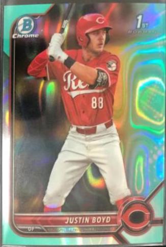 Justin Boyd [Aqua Lava Refractor] #BDC-13