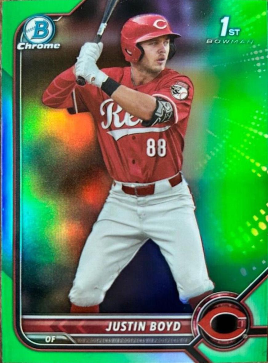 Justin Boyd [Green Refractor] #BDC-13