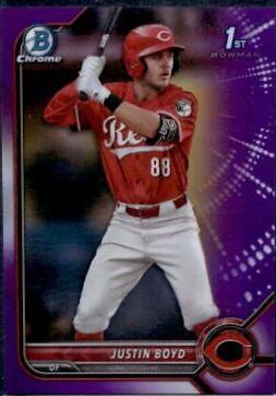 Justin Boyd [Purple Refractor] #BDC-13