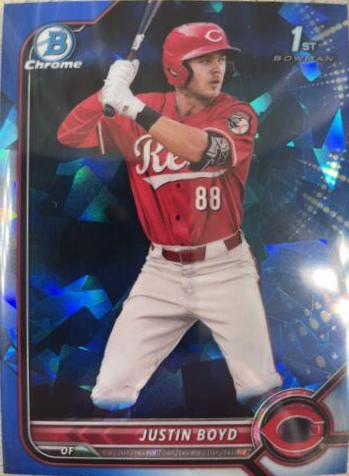 Justin Boyd [Sapphire Refractor] #BDC-13