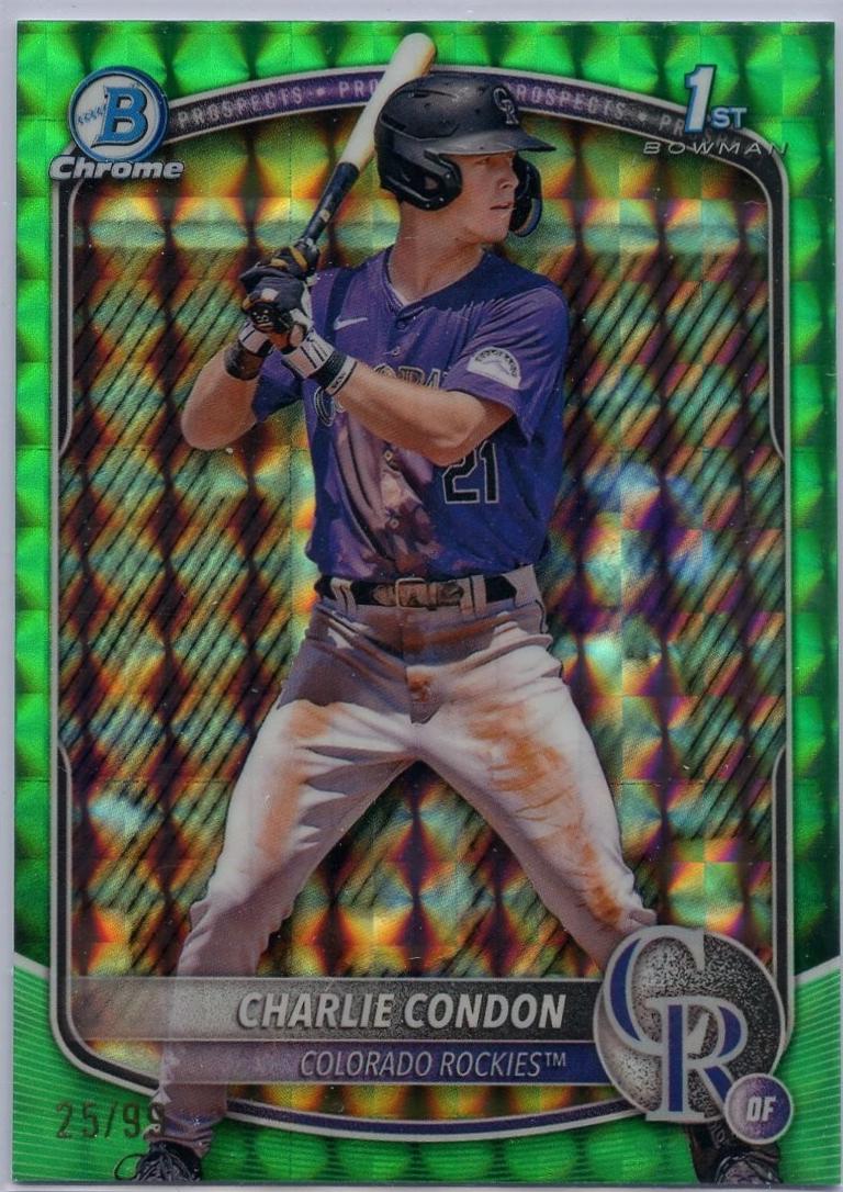 Charlie Condon [Green Geometric] #BCP-75