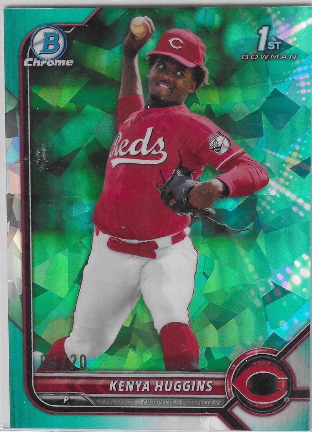 Kenya Huggins [Sapphire Aqua Refractor] #BDC-140