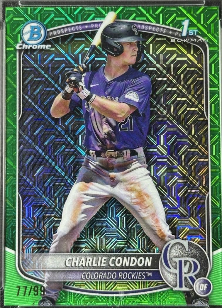 Charlie Condon [Green Mega] #BCP-75