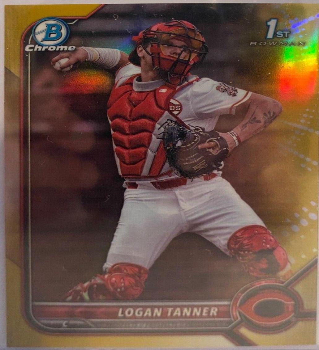Logan Tanner [Gold Refractor] #BDC-55