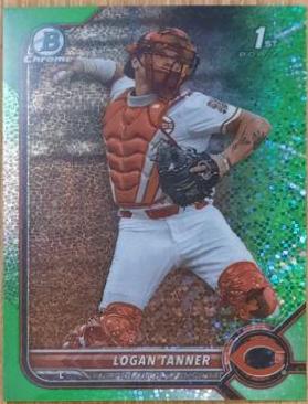 Logan Tanner [Green Sparkle Refractor] #BDC-55