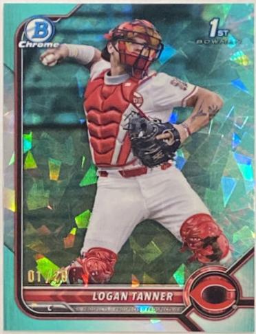 Logan Tanner [Sapphire Aqua Refractor] #BDC-55