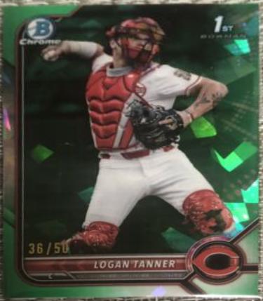 Logan Tanner [Sapphire Green Refractor] #BDC-55