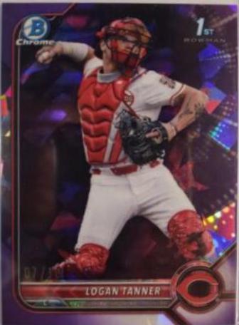 Logan Tanner [Sapphire Purple Refractor] #BDC-55