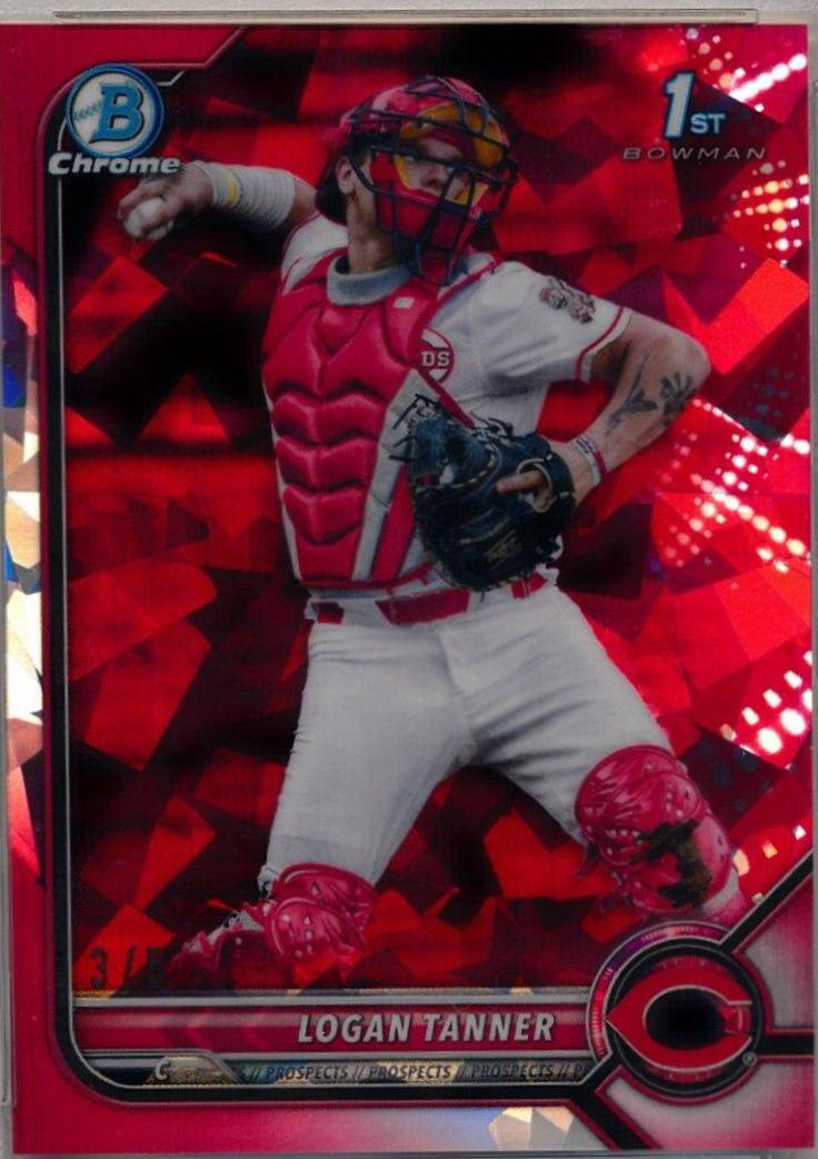 Logan Tanner [Sapphire Red Refractor] #BDC-55