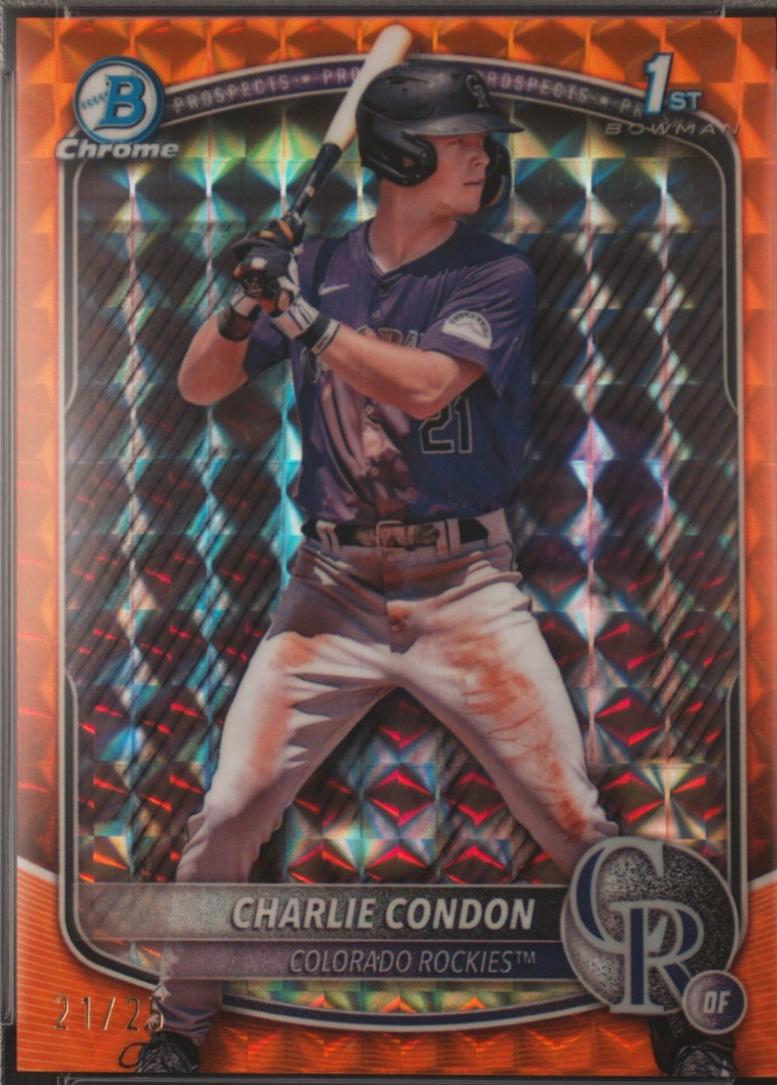 Charlie Condon [Orange Geometric] #BCP-75
