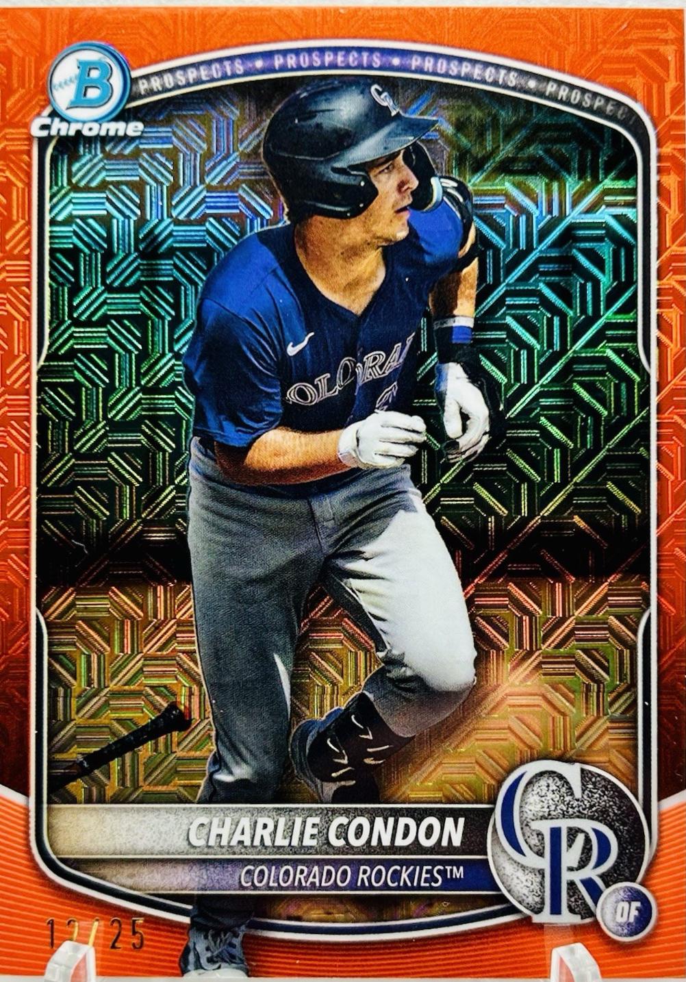 Charlie Condon [Orange Mega Refractor] #BCP-248