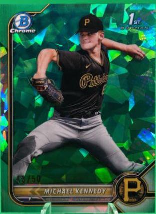 Michael Kennedy [Sapphire Green Refractor] #BDC-128